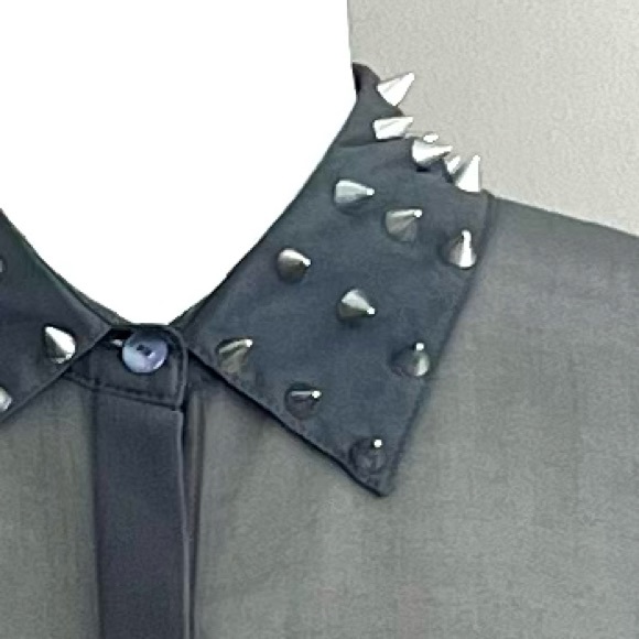 Sparkle and Fade Urban Outfitters sheer blouse NEW - Picture 3 of 13